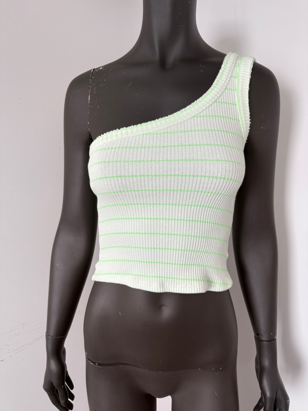 269. Urban Outfitters One Shoulder Ribbed Crop Top